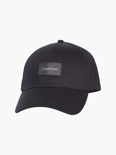 Calvin Klein Táskák & Kiegészítők HU134743 | Calvin Klein Organic Cotton Twill Férfi Sapka Fekete
